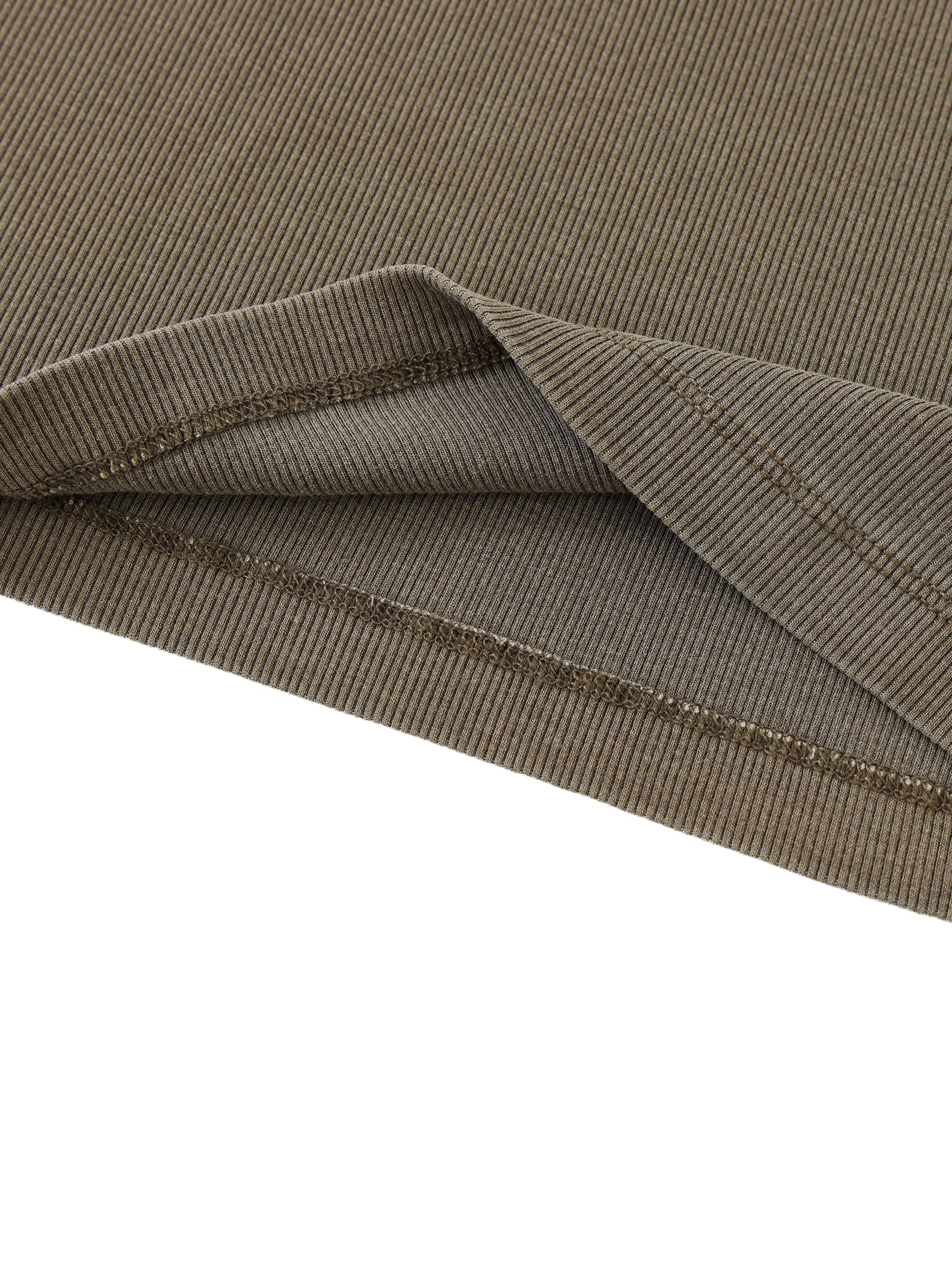 JESUS GIRL DYED WASHED RAGLAN LONG SLEEVE SLIM T-SHIRT