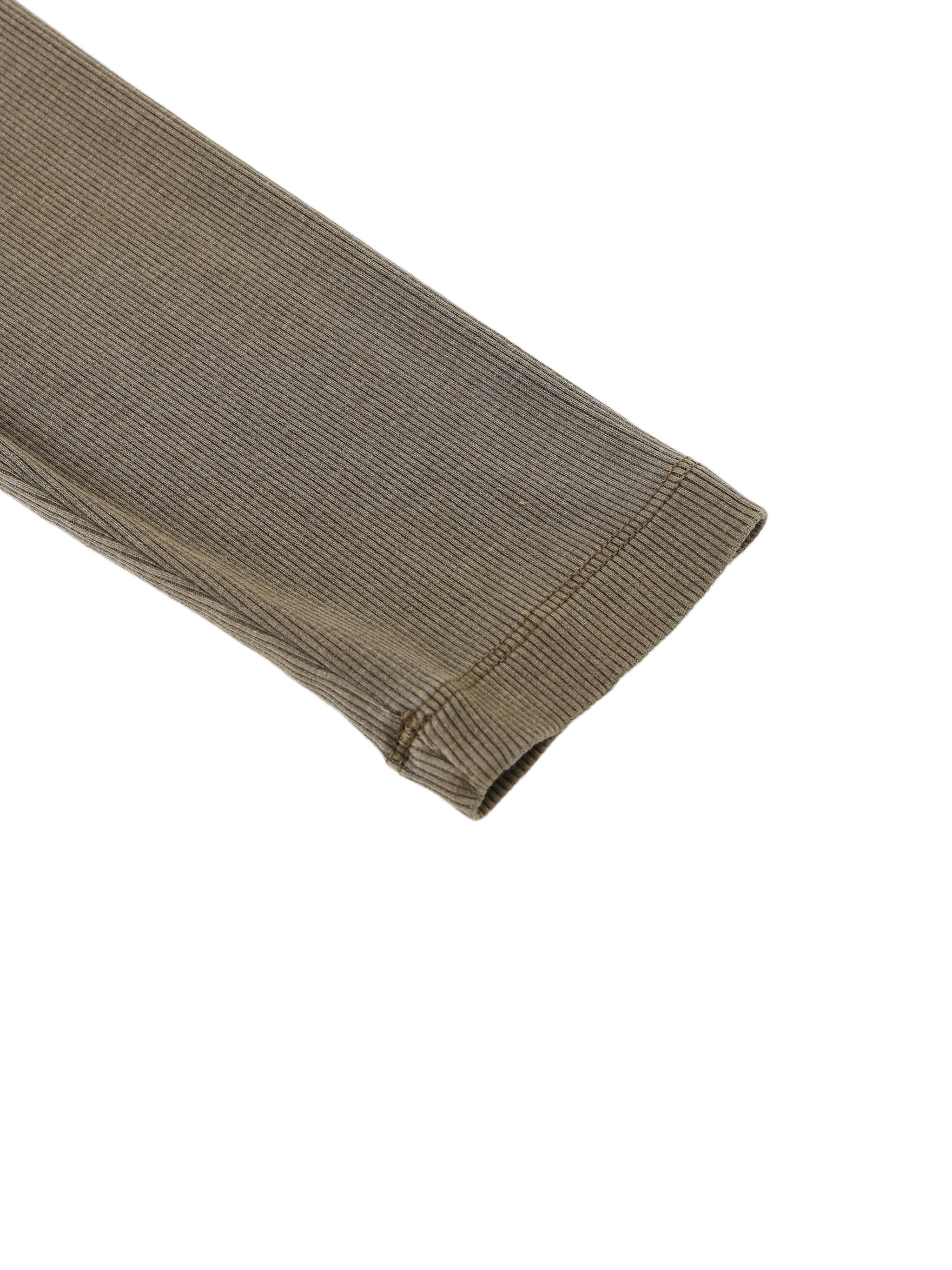 JESUS GIRL DYED WASHED RAGLAN LONG SLEEVE SLIM T-SHIRT