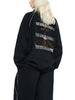 THE KING IS COMING REFLECTION STRIPED JACKET