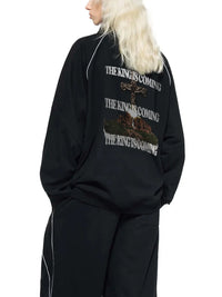 THE KING IS COMING REFLECTION STRIPED JACKET