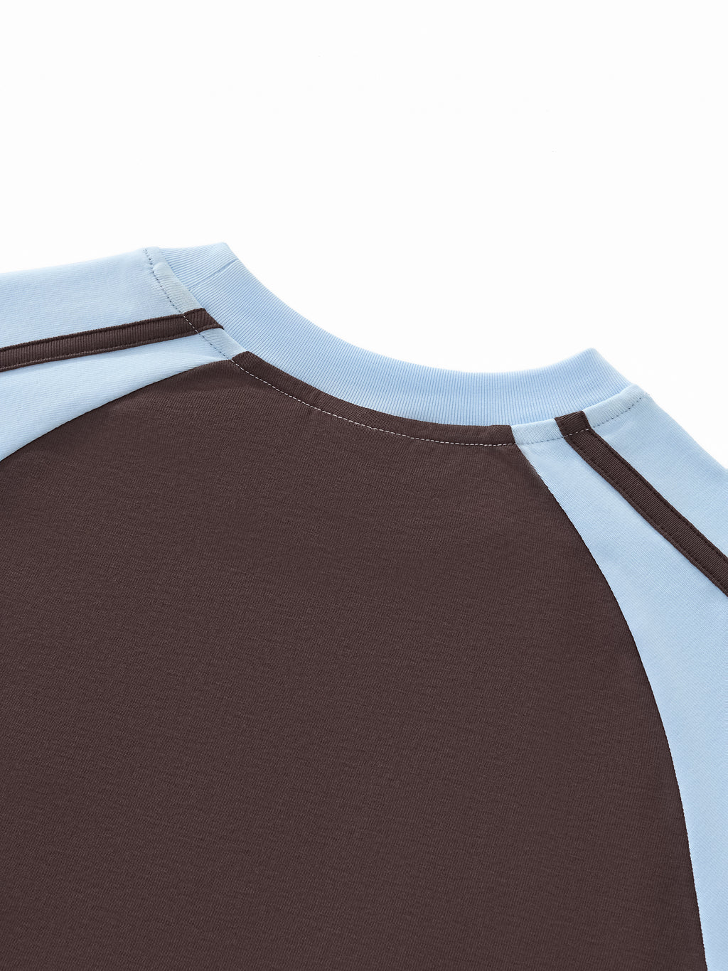 JESUS TEAM CONTRAST STRIPES BODYCON RAGLAN SLEEVE T-SHIRT