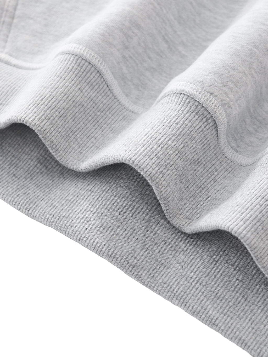THE KING IS COMING GRAY FLEECE BOXY HOODIE