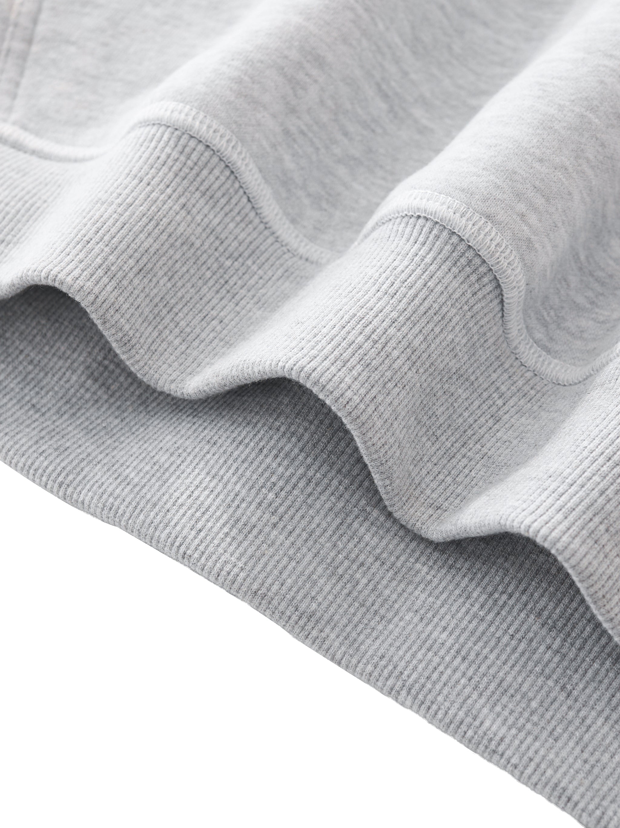 THE KING IS COMING GRAY FLEECE BOXY HOODIE