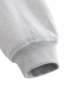 THE KING IS COMING GRAY FLEECE BOXY HOODIE