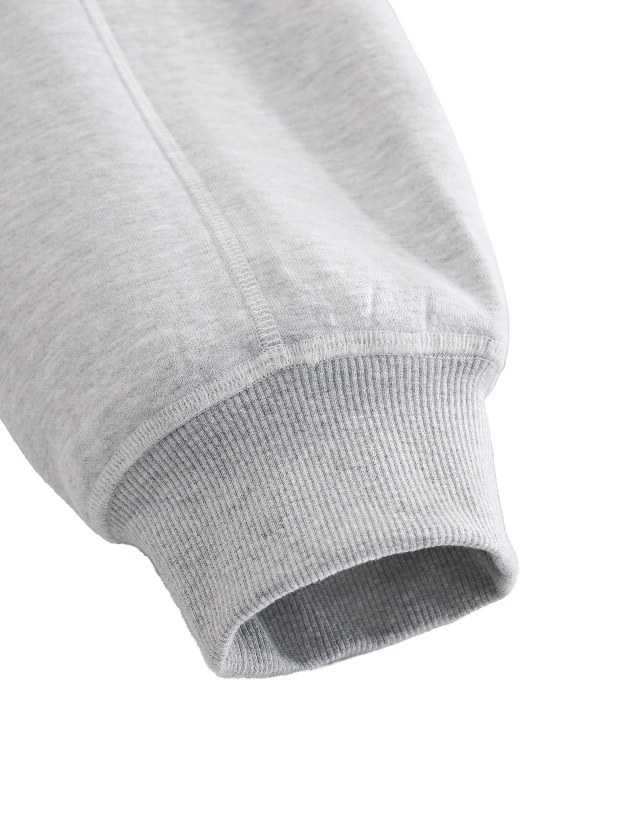 THE KING IS COMING GRAY FLEECE BOXY HOODIE