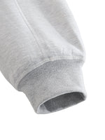 THE KING IS COMING GRAY FLEECE BOXY HOODIE