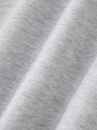THE KING IS COMING GRAY FLEECE BOXY HOODIE
