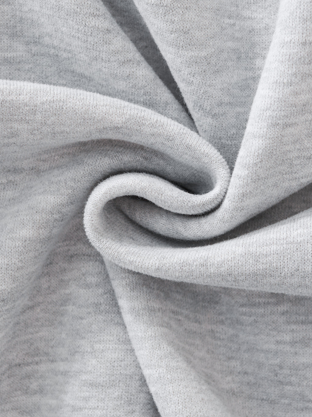 THE KING IS COMING GRAY FLEECE BOXY HOODIE