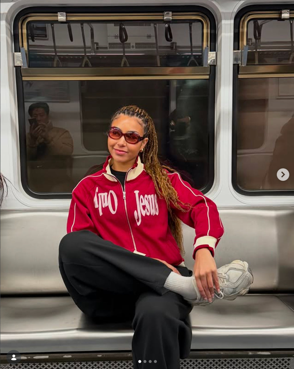 ONLY JESUS TRACK JACKET